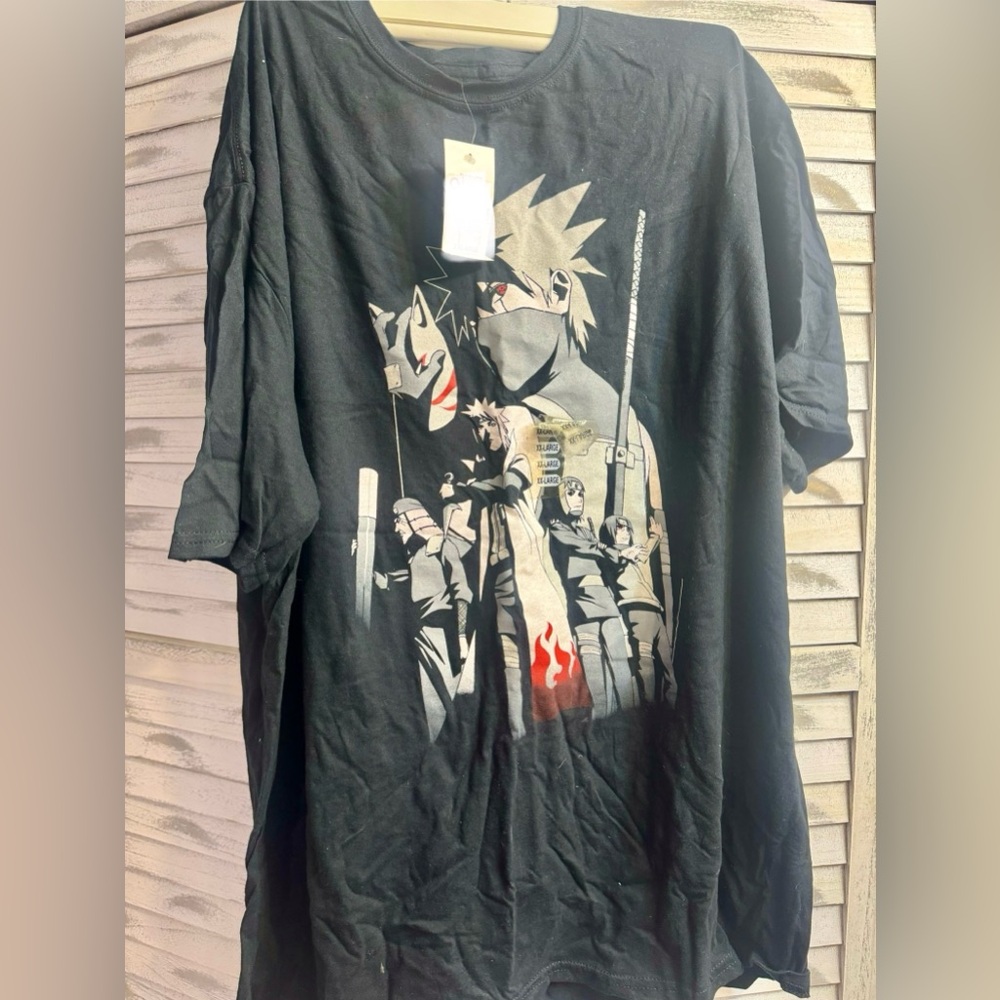 Brand NEW w/Tags “Naruto” shirt size 2X.